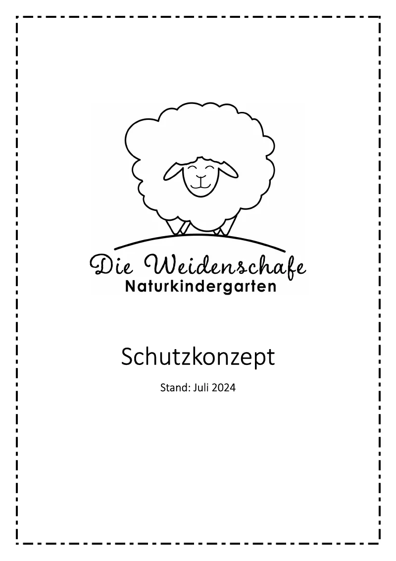 Erste Seite von Schutzkonzept